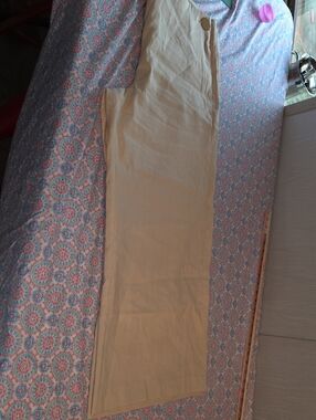 Vince Cream Wide-Leg Pants